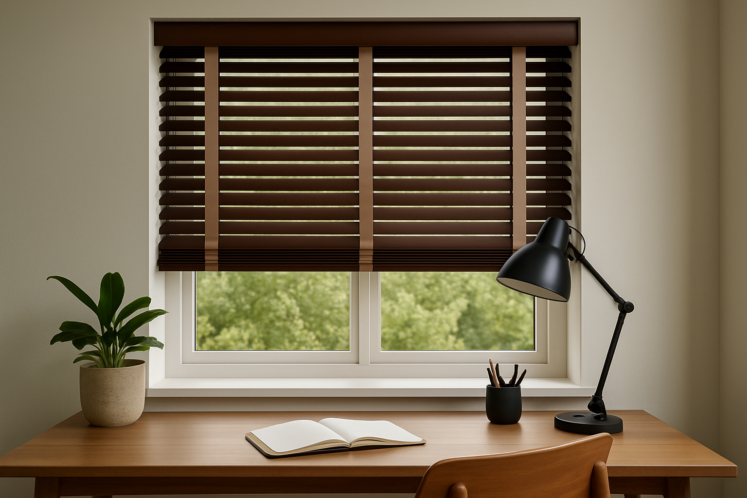 Jaloezieën in keuken